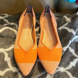 Neon Orange Rothys Points